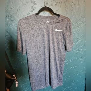 Nike Heather Gray Performance Tee